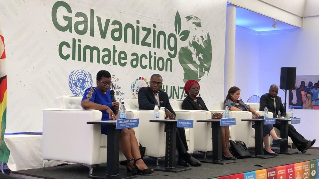 Minister of Public Service, Labour and Social Welfare – Hon Sekesai Nzenza appeals for UN food aid